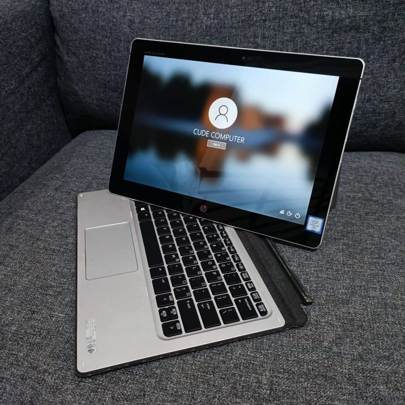 Core iM7gen6/Ram 8GB/SSD 256GB/HP Elite X2 1012/FHDTouchTablet/Win10