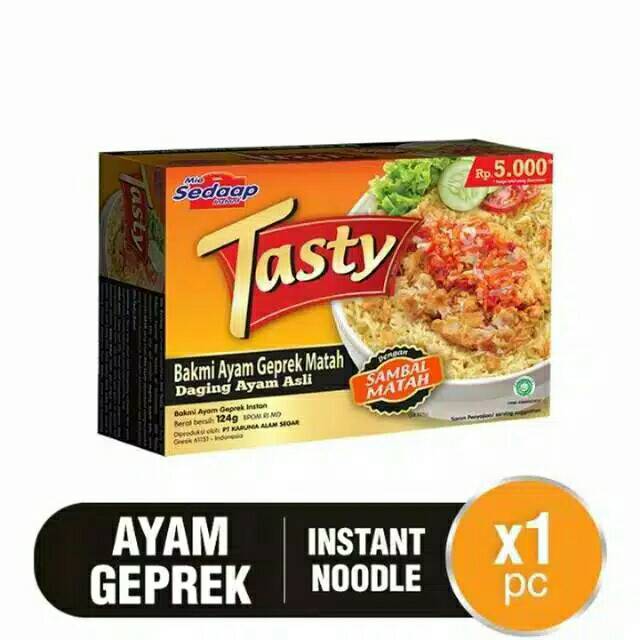 

Mie Sedaap Tasty Ayam Geprek 1 Pcs