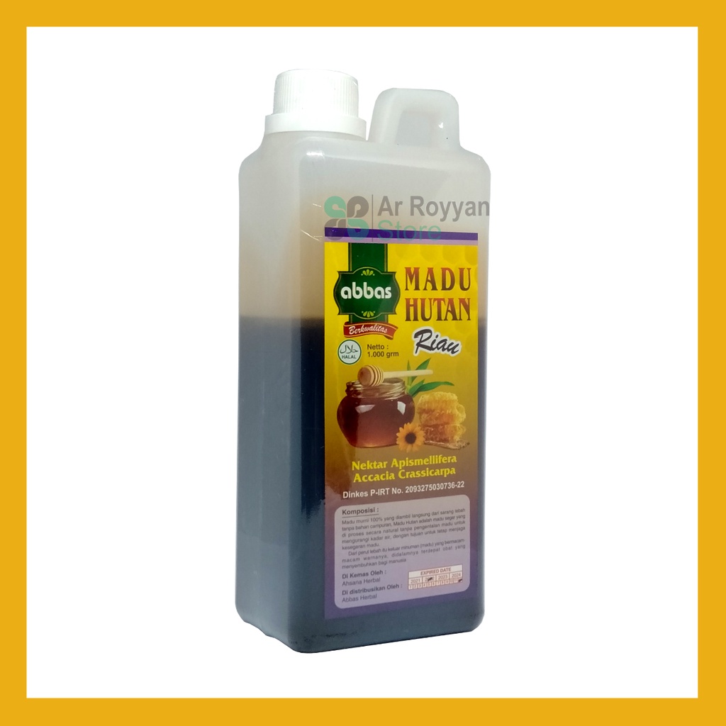 

Madu Hutan RIAU 1 kg Nektar Akasia Abbas 100 % Murni