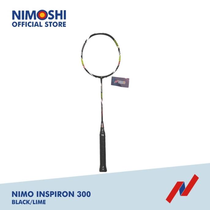 Nimo Raket Badminton Inspiron 300 + Gratis Tas &amp; Grip Wave Pattern