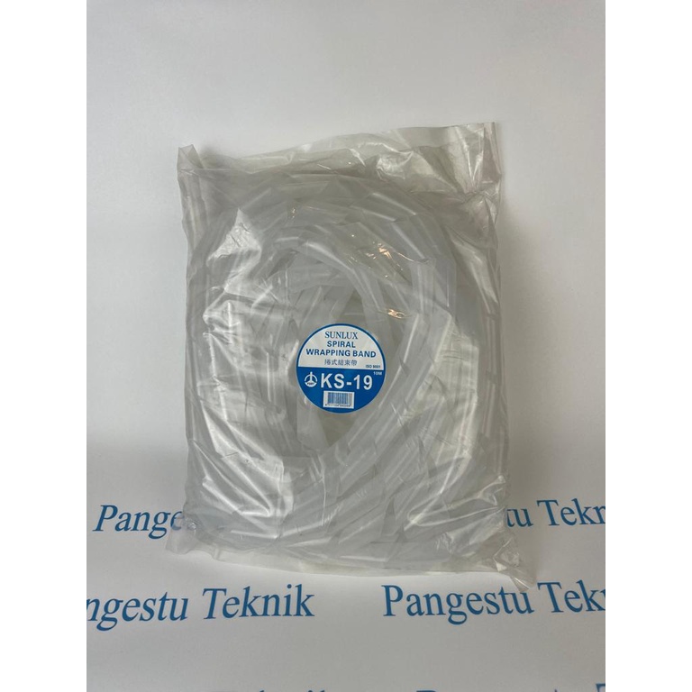 Sunlux Kabel Spiral KS19 Pelindung Kabel 15 - 100 mm - Putih