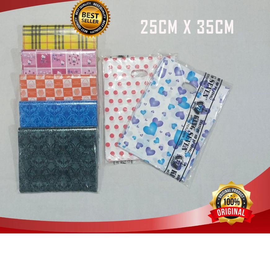 ✻ Plastik HD Pond Oval Motif 25x35/Plastik Packing Olshop-KING SEVEN MOTIF 2 SISI ❆