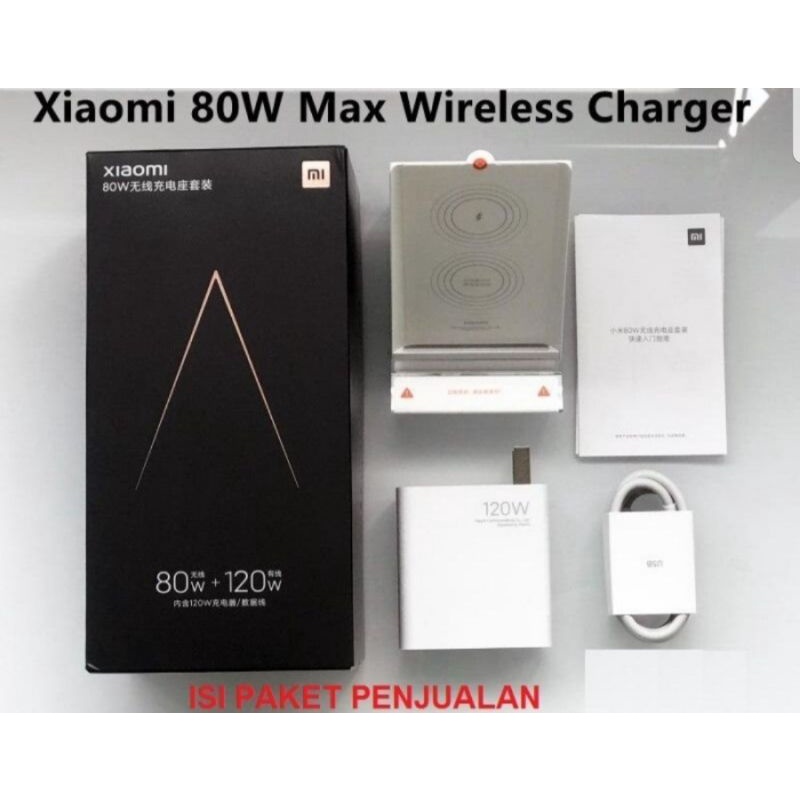 Wireless Charger Xiaomi 80Watt Charger Mi11 Pro Mi 11 Ultra Mi Mix4 Ori Set