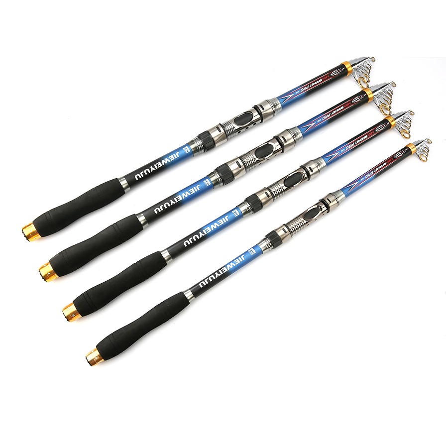 Joran Pancing Laut Murah Spinning Portable Telescopic 2.1M/5 - Biru