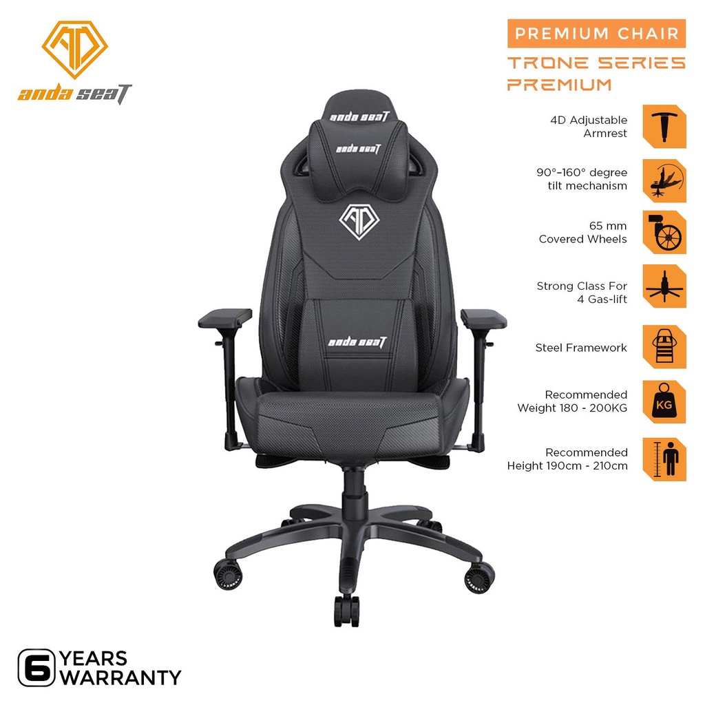 AndaSeat Throne Series Premium Kursi Gaming Chair
