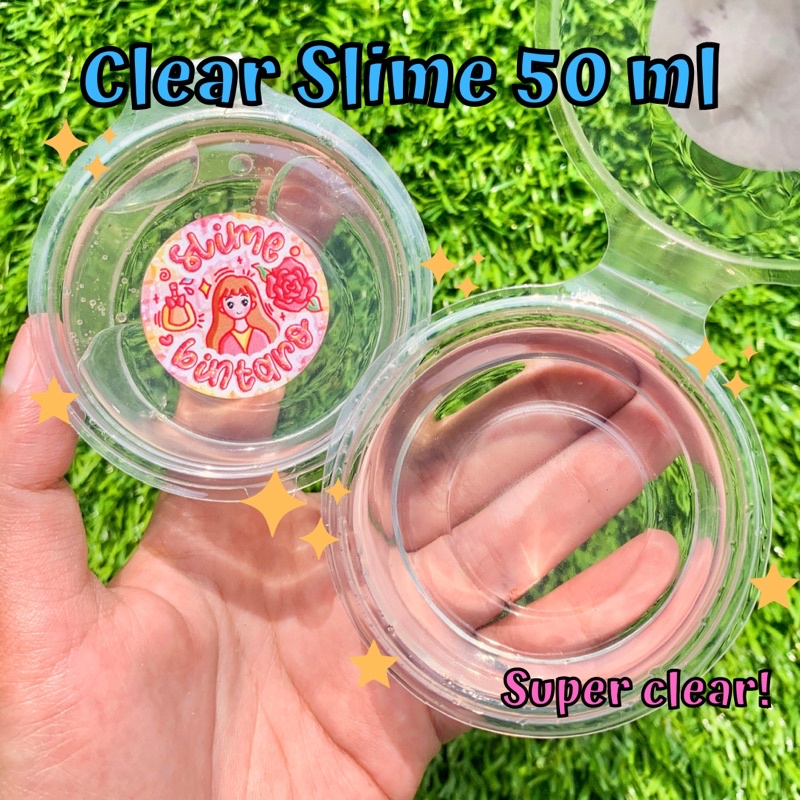 CLEAR SLIME TERBENING TERMURAH BERKUALITAS BY SLIME_BINTARO || SLIME LUCU || SLIME BAGUS || SLIME TERLARIS