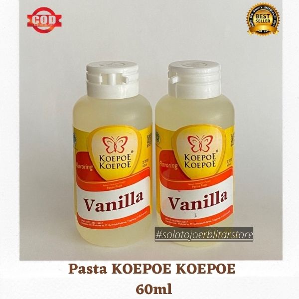 

Pasta KOEPOE KOEPOE 60ml - vanila | Pasta Perisa Makanan Rasa Vanilla | Original Halal