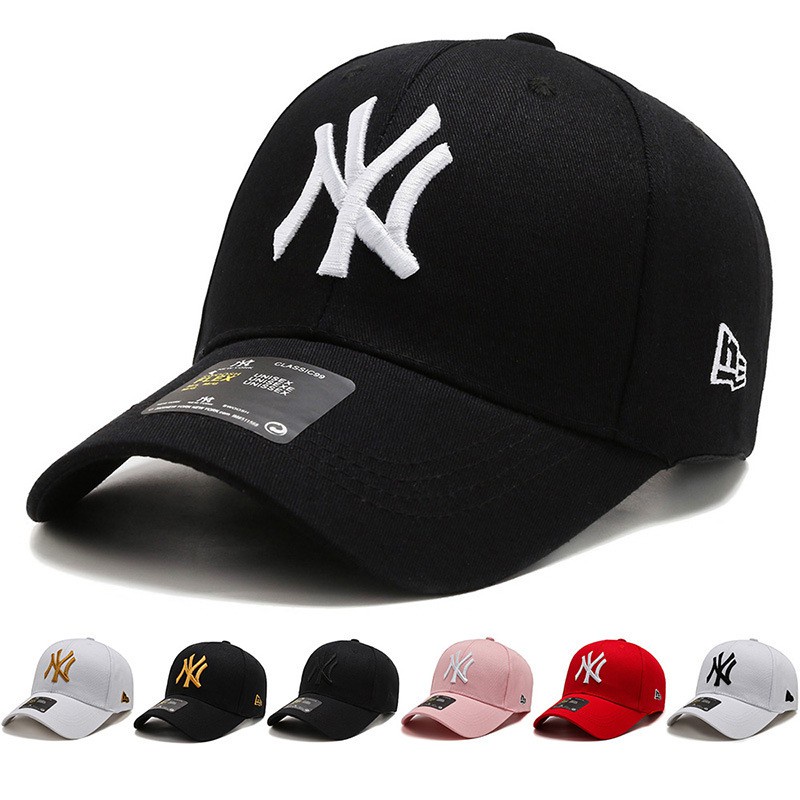 Topi Baseball One Tone Import Pria dan Wanita-NY-1