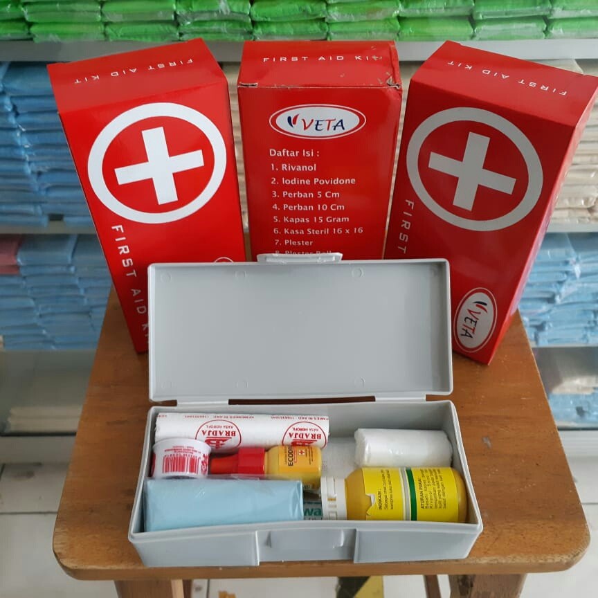 KOTAK P3K MOBIL/P3K RESCUE KOTAK OBAT FIRST AID P3K