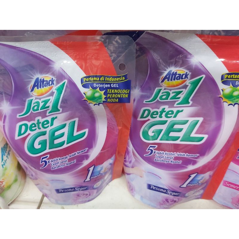Attack Jaz1 Deter Gel Sabun Cuci Cair 225 gr