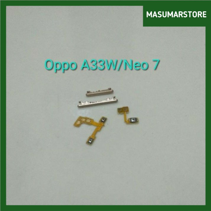 Tombol Luar On Off Volume Plus Flexibel On Off Volume Oppo A33W Oppo Neo 7 A1603 0RIGINAL