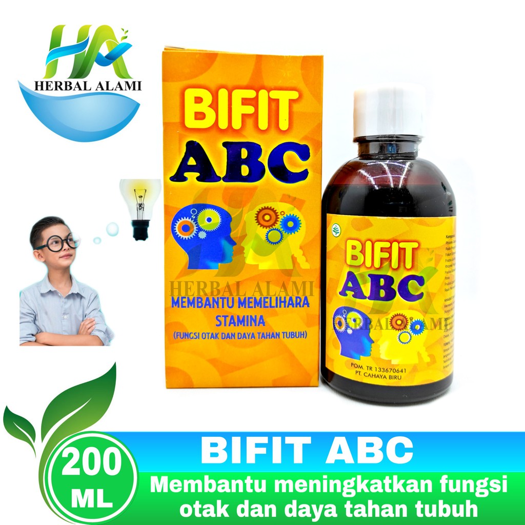 Bifit ABC Sirup - Vitamin Penambah Daya Ingat Otak &amp; Daya Tahan Tubuh