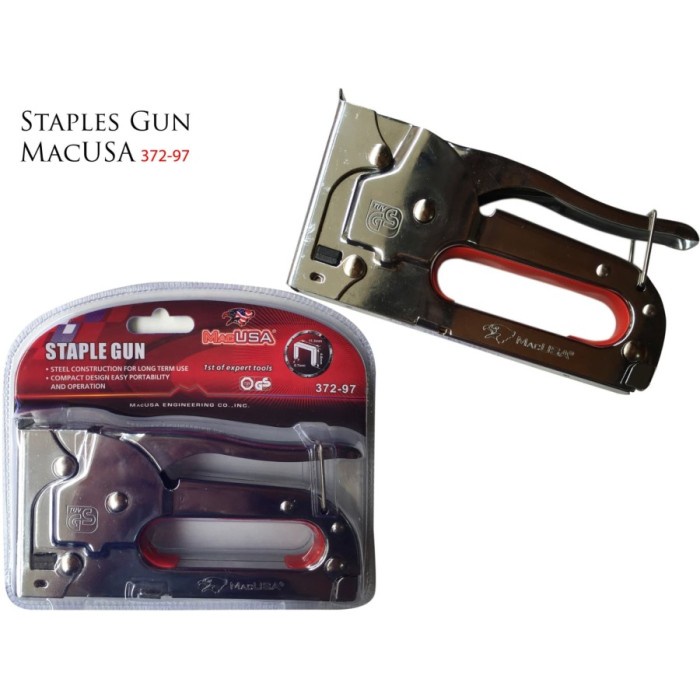 Tembak Stapler Jok Motor 372-97 Macusa
