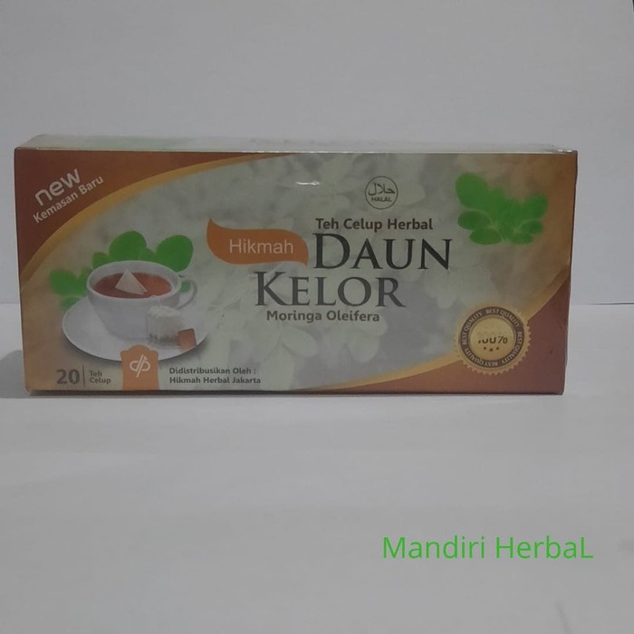 

Teh celup daun kelor Hikmah Teh herbal original