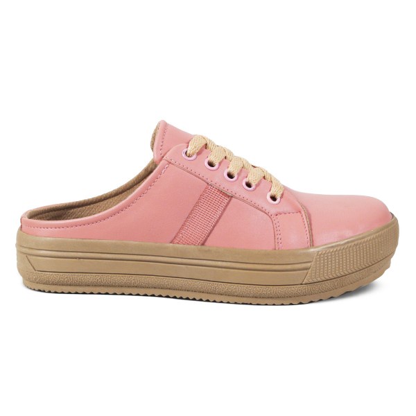 Sepatu Casual Wanita Terbaru V 3821 Brand Varka Sendal Bustong WanitaTrendi Berkualitas - Pink