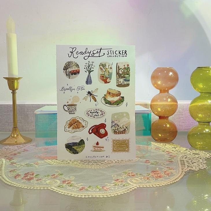 

「Clearance Sale」 Readyset Stickers Original/(Terbaik)/Discount Today/BISA COD/「Mall✔️」