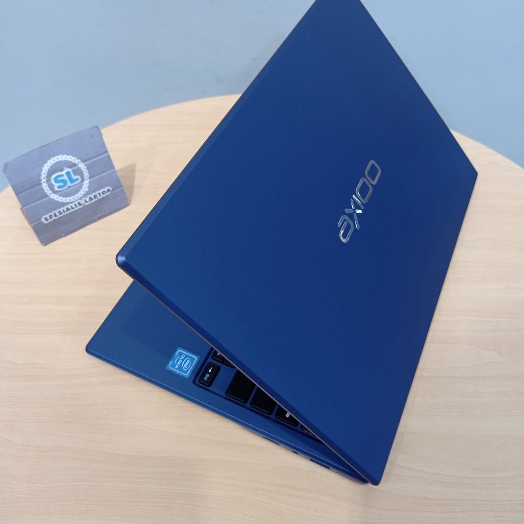 LAPTOP SEKOLAH BARU AXIOO MYBOOK 14F N4020 RAM 8GB 256GB SSD 2.5K IPS WIN10PRO