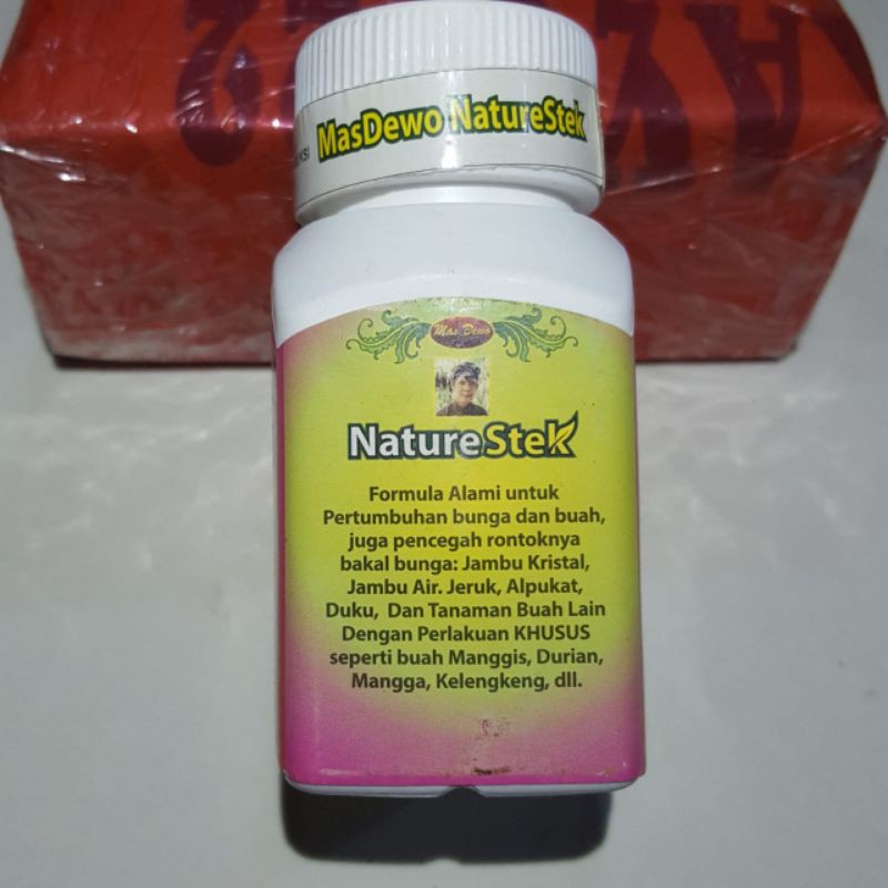 Pupuk Nature Stek Buah 100GR Formula Alami Pertumbuhan Buah dan Anti Rontok Bunga Bakal Buah