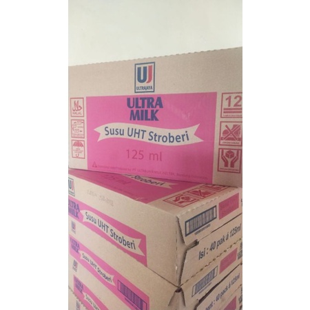 

SUSU ULTRAMILK 125ml STROBERI