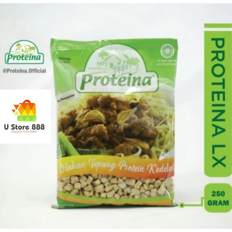 Proteina protein nabati / makanan Mpasi / proteina soy meat daging cincang vegan Proteina Daging Nabati