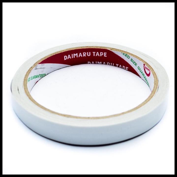 

BEST SELLER DOUBLE TAPE 12 MM X 12 YARD DAIMARU !!
