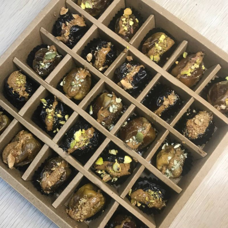 

hampers ramadhan hampers idul fitri parcel bingkisan eksklusif exclusive ajwa sukari isi almond assorted dates date box isi 25