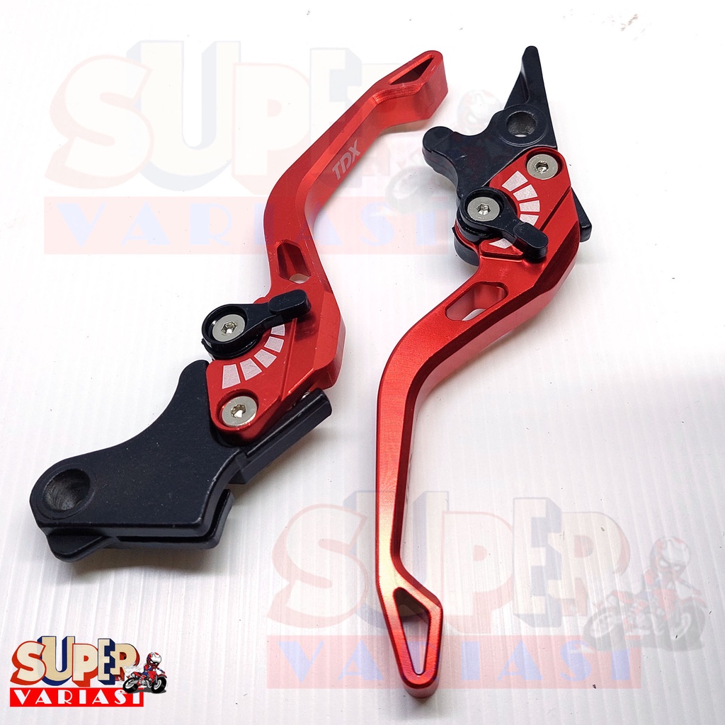 Handle Rem Kopling Variasi Tiger , sonic , CB150 , CBR ,CBR 150R, Satria Fu , Verza , GL pro twotone gold merah