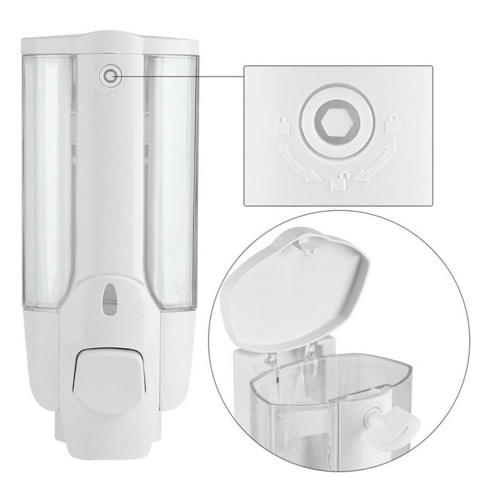 Dispenser Sabun Cair Shampoo Model 1 Tabung Single