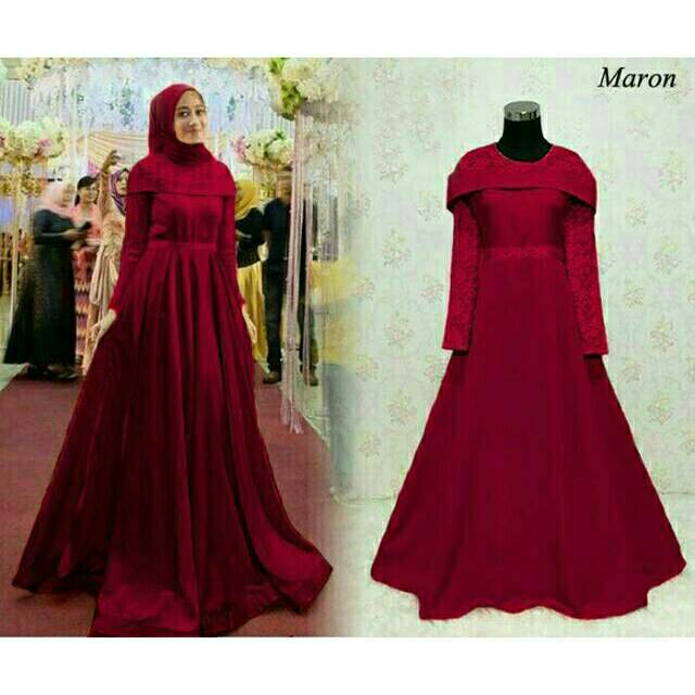 Zivana Dress / Baju lebaran Couple / kondangan / gamis remaja / Bumil / Bridesmaid / wisuda / lamaran / ukuran kecil hingga jumbo