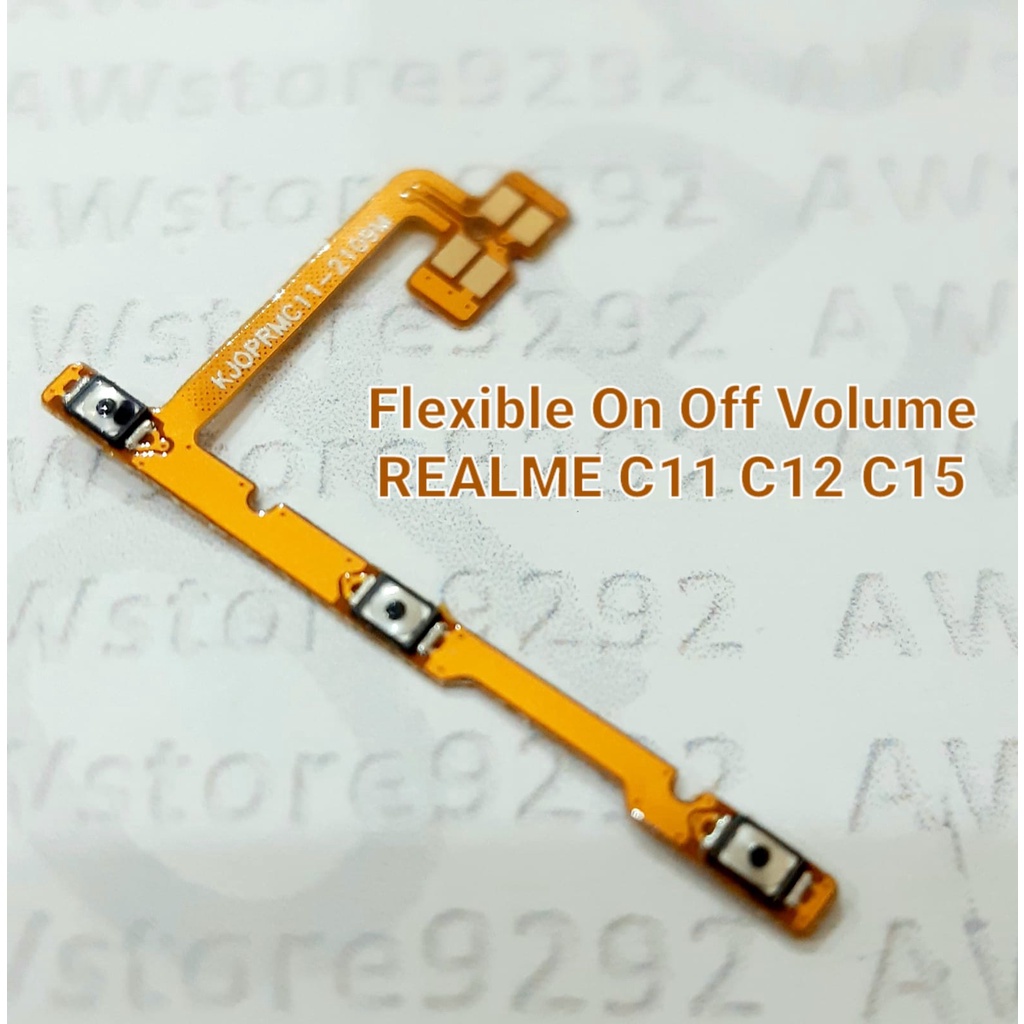 Flex Flexibel Flexible Power On Off Volume REALME C11 C12 C15