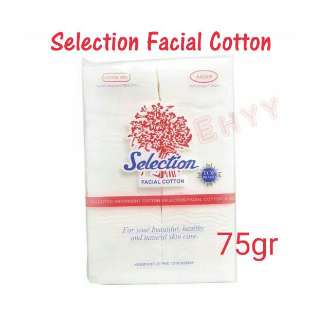 Kapas Selection 75gr Facial Cotton Kapas Kecantikan Wajah