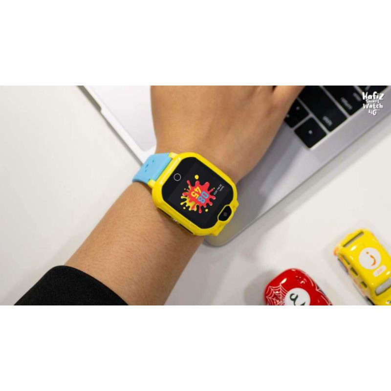 Al Qolam - Smart Watch 4G free sim card  simpati biru 10 × 30cm