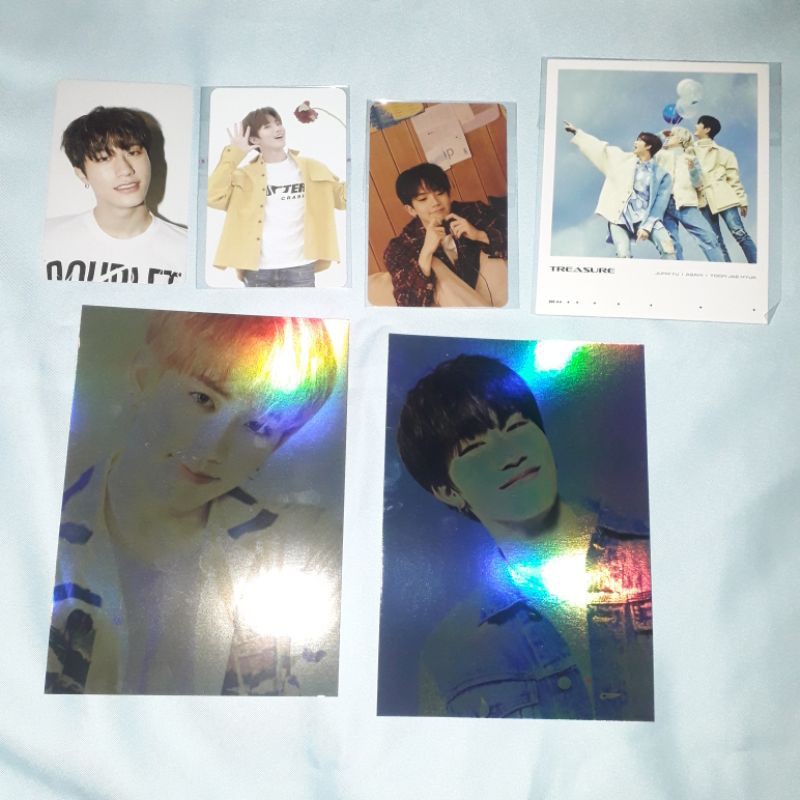 TREASURE FULL ALBUM CHAPTER 2 PC PHOTOCARD POSTCARD POLAROID JUNKYU HYUNSUK YEDAM MASHIHO