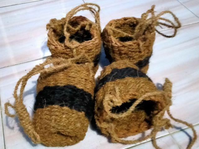 Pot Gantung Untuk Anggrek Bulan, Dendrobium Terbuat Dari Sabut Kelapa