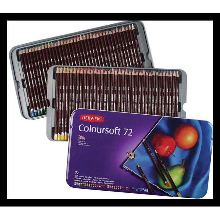

Big Sale At 2109 Pensil Warna Derwent Coloursoft 72 Keren