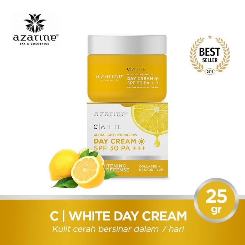 azarine c whitening cream day