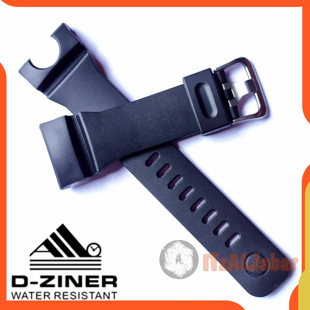 Tali jam tangan D ziner 8174 Rubber strap Tali jam Dziner 8174