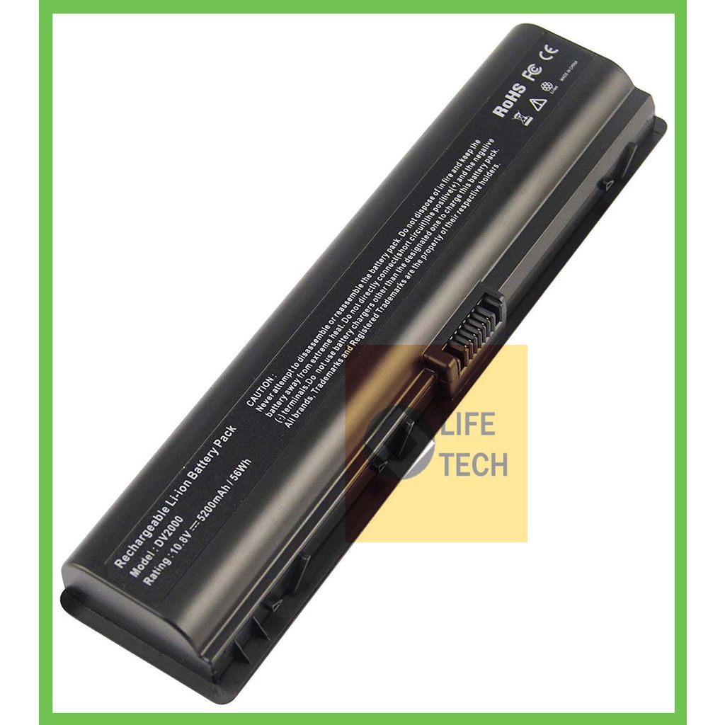 Baterai Batrai Battery HP COMPAQ PRESARIO DV2000 V3000 V3100 V3600 V3700 V6000 V6100