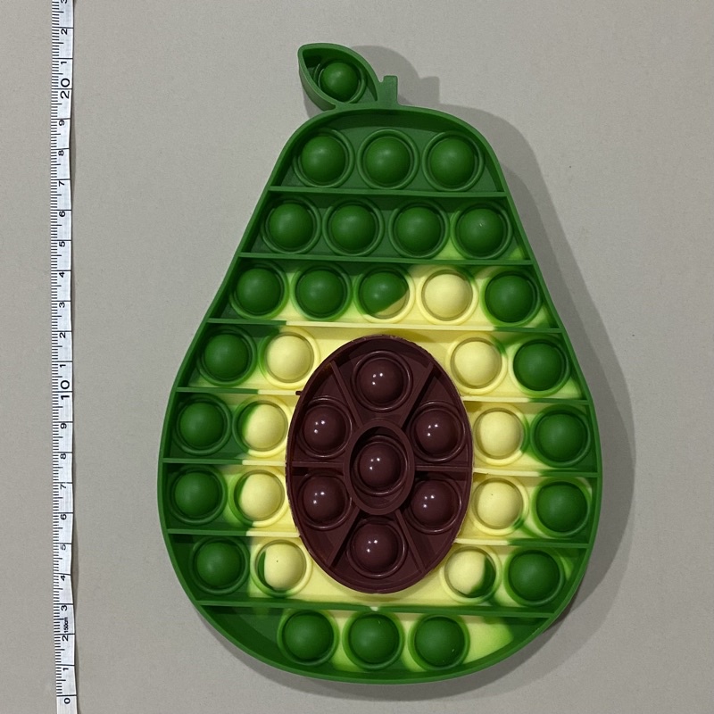 Pop It JUMBO Raksasa Mainan Anak Toys Dinosaurus Kupu Hello Kitty Unicorn-ALPUKAT Premium