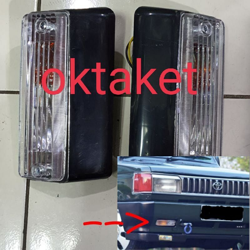 lampu sein bumper Kristal Grand Kijang 1992 1995 1996