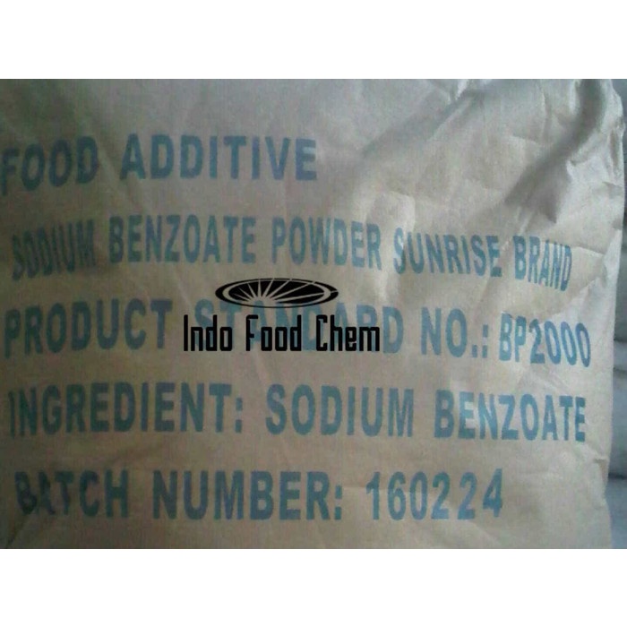 

nh201dd Sodium Benzoate Food Grade 'Sunrise' Ex Rrc, Pengawet Makanan Ds201Fs