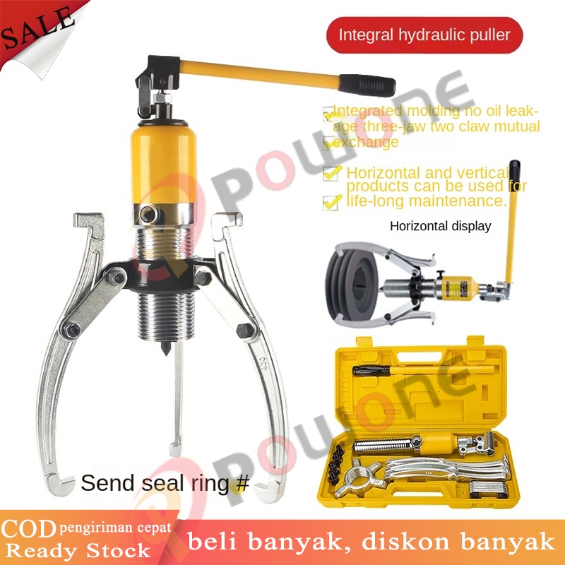 New POWONE Wheel Bear Puller Hydraulic Gear Puller 10 5 Ton Hydraulic Bearing Puller Hydraulic