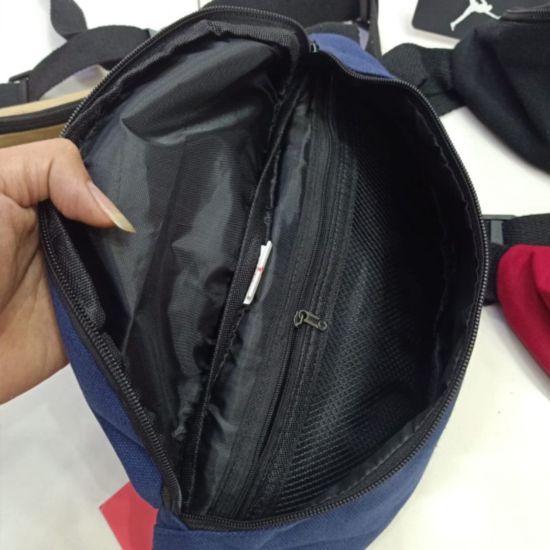 Waistbag Jordan Canvas Tas Pinggang import
