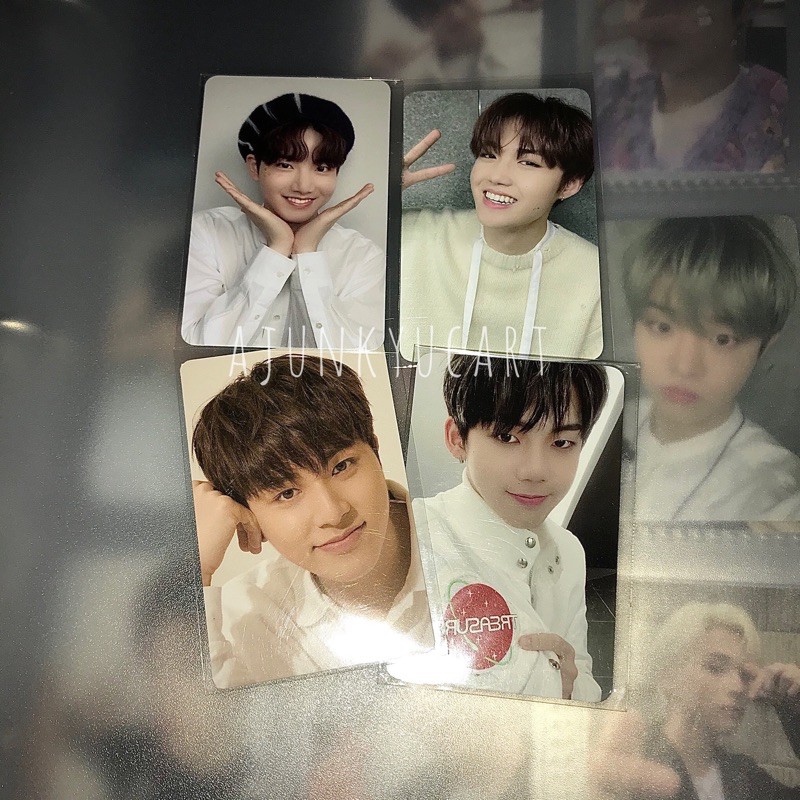 photocard pc junkyu baret hyunsuk astronot doyoung ktown fa selca manyo junghwan event3