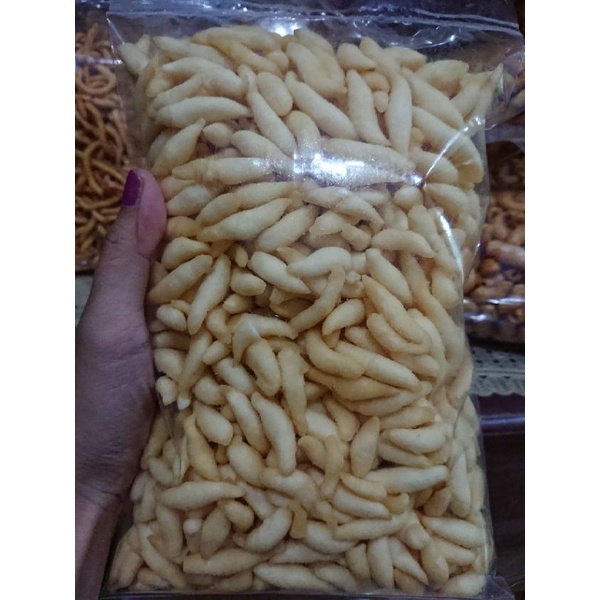 

Bidaran keju 500gram super Triger/telur gabus keju/Aneka Snack kiloan/aneka camilan