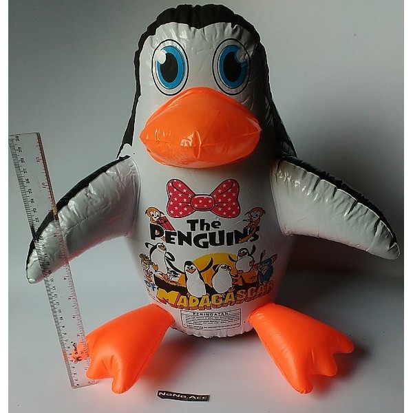 Mainan Tinju Pinguin Madagastar/Mainan Tinju Pinguin Madagastar/MainanTiup Pinguin Madagastar Goyang
