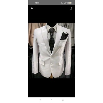 jas putih jas akad jas nikah jas wedding jas pesta jas slimfit jas formal pria
