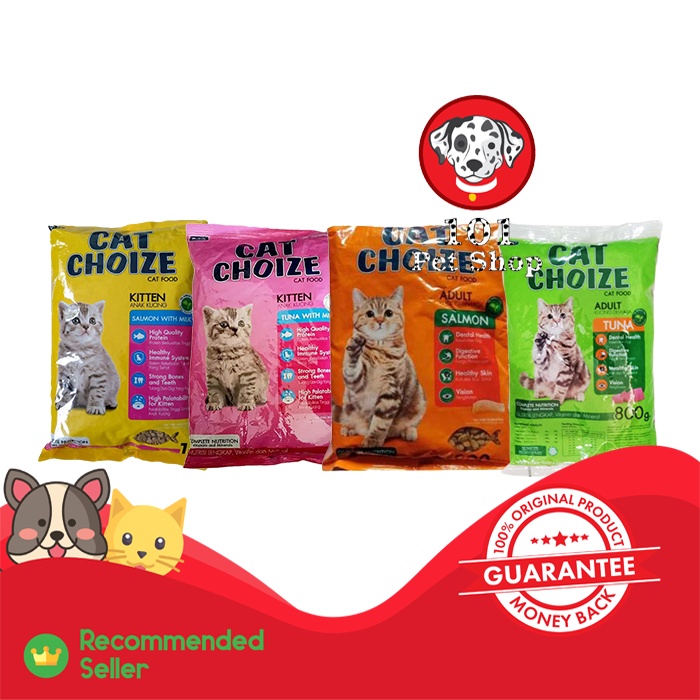 Makanan kucing cat choize adult 800gr &amp; kitten 1kg (7pc EKSPEDISI)