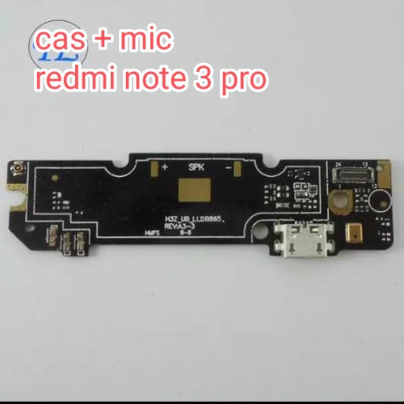 KONEKTOR CAS + MIC REDMI NOTE 3 PRO