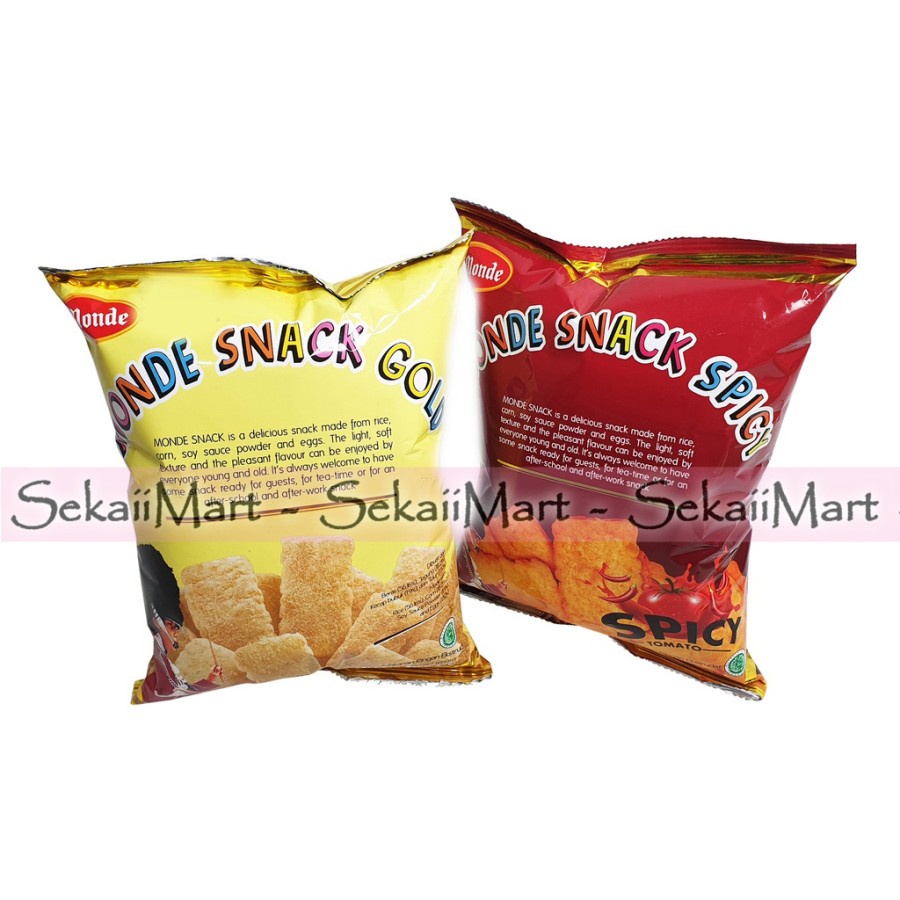 

MONDE Serena Snack 60g - Gold / Spicy